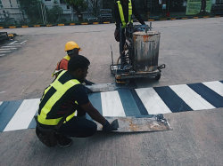 Thermoplastic Road Line Marking Service